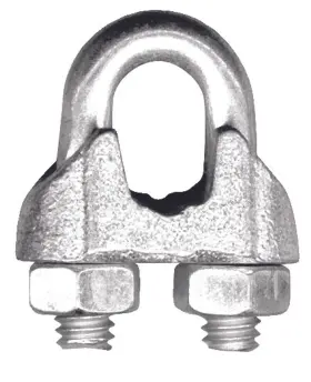 4503140 Peerless Chain / Kito - 1/8 Wire Rope Clip Carton Of 50