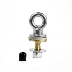 Perma-cast 744110678901 1 1/2 Inch Bolt Vinyl Rope Eye In Chrome-plated Bronze