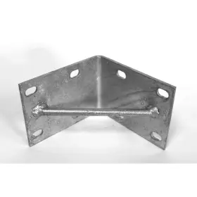 Permafloat 050356264038 Dock Corner Bracket Metal Inside Support For Wood Frame System