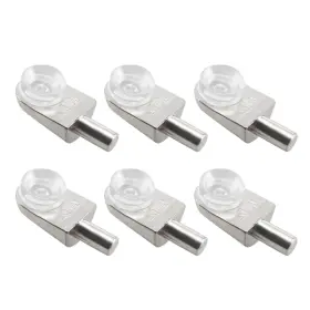 Peroup 672668643907 20pcs 5mm Dia Pin Shelf Support Peg Diy Pins Bracket Zinc Alloy