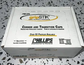 Trn8590-c Philips Phillips Manufacturing Drywall Corner Bead 3/4 Inch Vinyl Jumbo 50 Pack