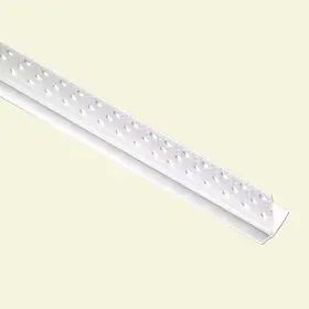 Phillips Manufacturing Company 313097973936 5/8 Inch X 8 Ft. Vinyl L-tear Strip Drywall Trim 50-pack