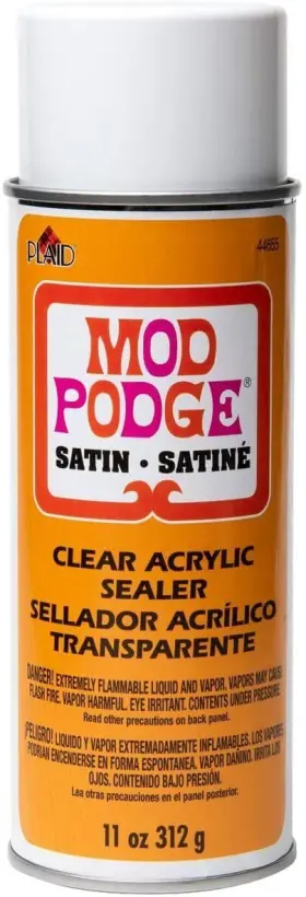 Pla44655 Plaid Enterprises Inc. Acrylic Sealer Satin Clear
