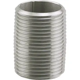 U2-ssn-12 Plumbeeze Plumb-eeze 1-1/4 Inch Mip X Close Stainless Steel Nipple