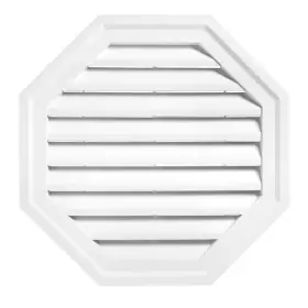 0ctgvh04h Ply Gem 22 Inch X Polypropylene White Octagonal Gable Vent