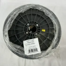 80-005 Polypro Twisted Rope 3/16 Inch Yellow 600 Spool 650 Tensile Strength