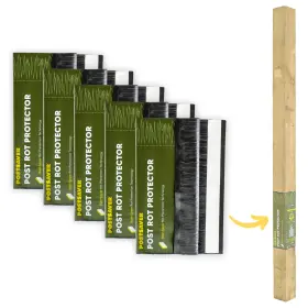 B0cmqpdyld Postsaver Pro-wrap Large 5-pack 5x5 Inch To 6x6 Square And 6 7 Round Posts