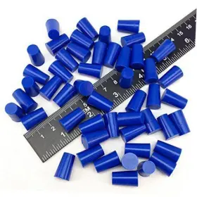 Ppcsstp106 Powder Pro Coating Supply High Temp Masking .343 Inch X .437 Stp106 Silicone Rubber Plugs - 50 Pack