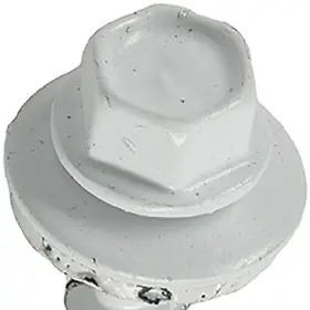 117534 Powerpro Power Pro Roofing Screws Self-drilling Metal To Wood White 10x1.5- Inch 250-pc. -1