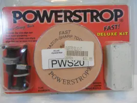 Pws20 Powerstrop Fast Razor-sharp Tools Made In U.s.a. Genuine Leather