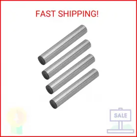 71474 Powertec 71473 Hardened Steel Dowel Pins 1/2 Inch Heat Treated And Precisely Sh
