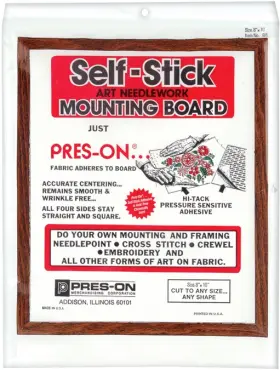 B08mc Pres-on Mounting Board 8 Inch X10 -