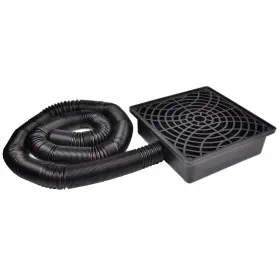 Pre01 Prestantious Low Profile Catch Basin Drain Kit Downspout Extender 12 Inch G