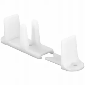 Prime-line 049793067616 6 Pack - Nylon Bypass Sliding Door Guide Adjustable 1-1/4 Inch 2-pk. N 6761