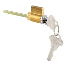 E2104 Prime-line E 2104 1-7/8 Inch Brass Housing With Chrome Plated Face Cylinder Loc
