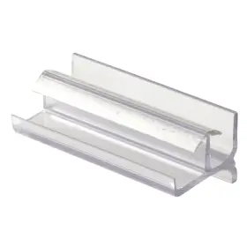 M-6144 Prime-line M 6144 Tub Enclosure Bottom Guide Workright Products Clear Plastic