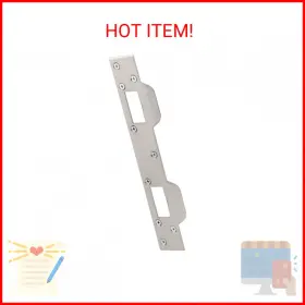 Mp10385 Prime-line Max Security Combo Strike 1-5/8 Inch X 11 Steel Satin N