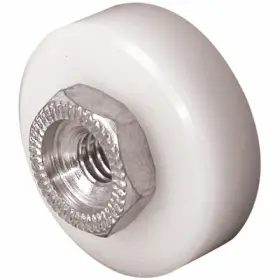 B-629 Prime Line Products Sliding Screen Door Roller 3/4- Inch Flat Nylon Wheel 2-pk. B 629