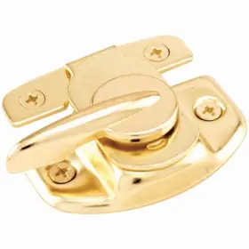 F-2527 Prime Line Products Sliding Window Sash Lock Brass-finish Steel -f 2527