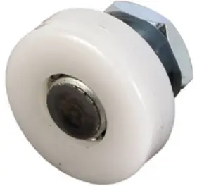M-6031 Prime Line Products Tub Enclosure Sliding Shower Door Roller And Hex Nut 2-pk. -m 6031