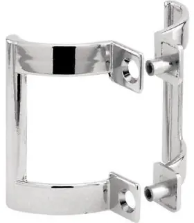 M-6158 Prime Line Products 6 Pack Pair Chrome-plated Finish Shower Door Handle Set M 6158