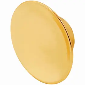 N-6755 Prime Line Products 6 Pack Bi-fold Door Knobs Brass-plated 2-pk. N 6755