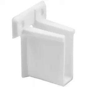 N-7016 Prime Line Products 2pk Wht Wall Bracket N 7016