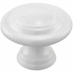 N-7439 Prime Line Products 2pk Wht Bi-fold Dr Knob N 7439