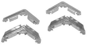 Pl-14268 Prime Line Products Screen Frame Corners Metal Miter-cut 3/4- Inch 100-pk. -pl 14268