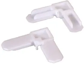 Pl-14274 Prime Line Products 6 Pack Screen Frame Corners White Nylon 3/4 X 3/8- Inch 100-pk. Pl 14274