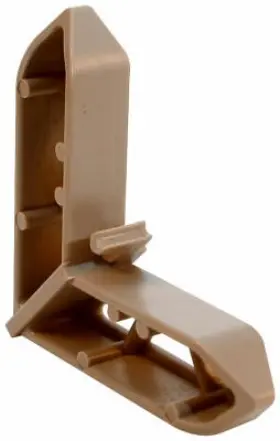 Pl-15759 Prime Line Products Screen Frame Corner Champagne Tan Plastic 3/4 X 7/16- Inch 20-pk. Pl 15759