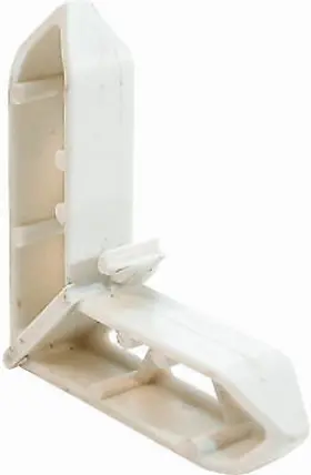Pl-15766 Prime Line Products Screen Frame Corner Cream Plastic 3/4 X 7/16- Inch 20-pk. -pl 15766