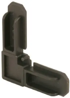 Pl-7728 Prime Line Products 6 Pack - Screen Frame Corners Bronze Nylon 3/4 X 5/16- Inch 4-pk. -pl 7728