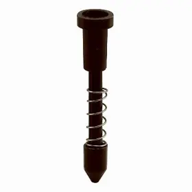 Pl-7777 Prime Line Products 6 Pack Nylon Window Screen Frame Plunger Latches 6-pk. Pl 7777