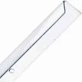55-5407 Primeline Products 1-1/8 X 48 Clear Corner Guard With Screws Package Of 5