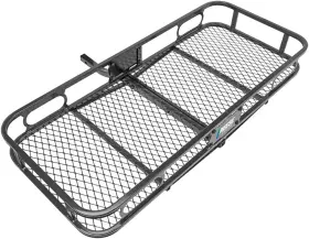 63155 Pro-series Reese Rambler Hitch Cargo Carrier For 1-1/4 Inch Receivers Black