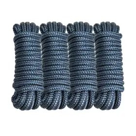 Propeltech 639395294260 4 Pack 3/8 Inch X 15 Boat Dock Lines For And Pontoon Premium Mar .. Fas