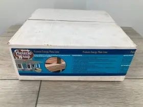 Protecto Wrap 650745826351 Energy Plate Liner 3.5 By 25 Foot Roll Concealing Air Gap On Decks