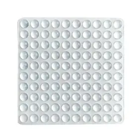 Ptapipi-zjd-100 Ptapipi 100-pack Clear Self-adhesive Rubber Bumper Pads Hemispherical Design For Cab