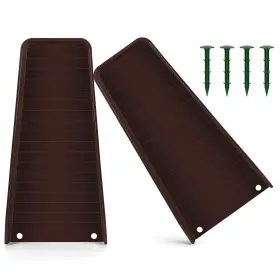 Mhtb005 Pxcayff 2 Pack Gutter Downspout Splash Block Rain Extensions For