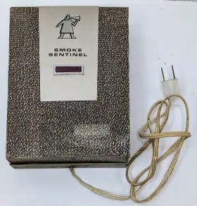 255s Pyrotector Incorporated Vintage Inc Smoke Sentinel Model - Tube Alarm 1963