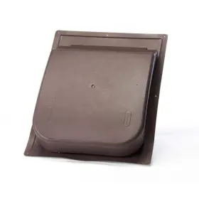 Sb65bn Python 65 Sq. Inch Nfa Polypropylene Slant Back Roof Vent In Brown Carton Of 6