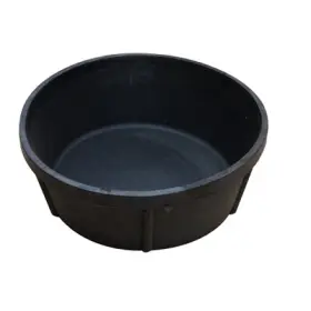 4-qts Qingdao Huatian Hand Truck 052088009345 Feed Pan Rubber 4-qts. Mr4qr/pan-blk