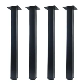 B08dctr7kd Qlly 20 Inch Adjustable Metal Desk Legs Square Office Table Furniture Leg
