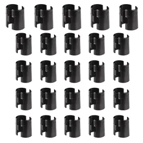 Qpingh 768484170724 Wire Shelf Clips For 3/4 Inch Post 25 Pairs 50 Pieces Shelving Lock C