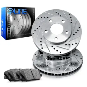 Fec.34128.02 R1 Concepts Front Brake Kit For 2011-2018 Bmw X5 2011-2019 X6 Drilled S