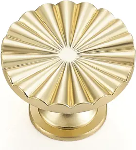 Rdyn19tls Ravinte Decor 10 Pack Gold Cabinet Knobs Brushed Brass Dresser Zinc