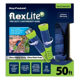 92771109 Ray Padula 50ft Flexlite Plus Premium Lightweight Expandable Hose Blue/green