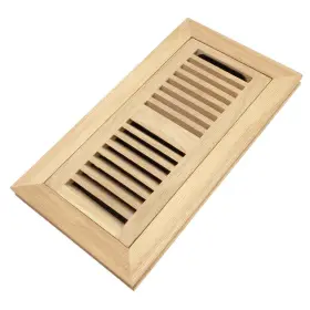 Fmwo2x12 Razo White Oak Wood Flush Mount Floor Register Vent Cover 2-1/4 X 12 Inch Duct O