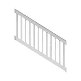 73019581 Rdi Finyl Line 6 Ft. X 36 Inch H 28-degree To 38-degree Deck Top Stair Rail Kit
